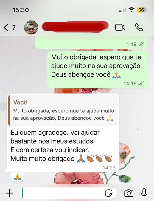 Feedback de candidato 6